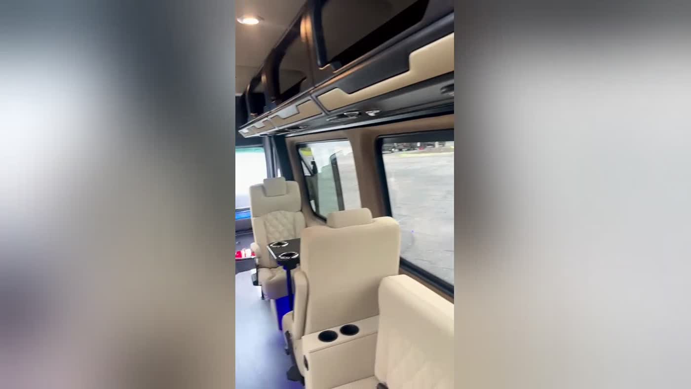 Royal Edition executive shuttle interior